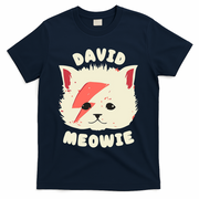 David Meowie T-Shirt - Navy