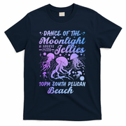 Dance Of The Moonlight Jellies Stardew Valley Pelican Beach T-Shirt - Navy