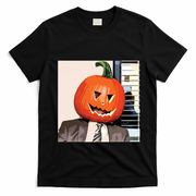 Dwight Pumpkin Head T-Shirt - Black