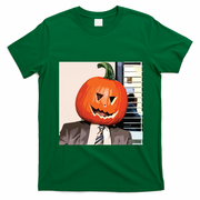 Dwight Pumpkin Head T-Shirt - Irish Green