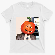Dwight Pumpkin Head T-Shirt - White