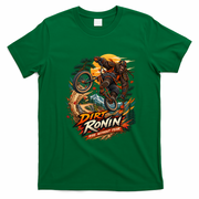 DIRT RONIN – Bigfoot Samurai BMX Warrior T-Shirt - Irish Green
