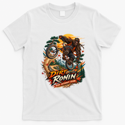 DIRT RONIN – Bigfoot Samurai BMX Warrior T-Shirt - White