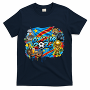 DRC Soccer Democratic Republic Of The Congo T-Shirt - Navy