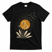 Dandelion Sun T-Shirt - Black