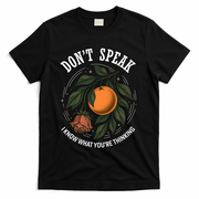 Don’t Speak Orange 90s Rock Vintage T-Shirt - Black