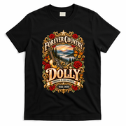 Dolly Tribute Forever Country 1946-2026  T-Shirt - Black