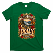 Dolly Tribute Forever Country 1946-2026  T-Shirt - Irish Green