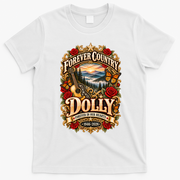 Dolly Tribute Forever Country 1946-2026  T-Shirt - White