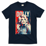 Dolly Vintage Tribute T-Shirt - Navy Blue