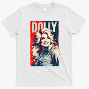 Dolly Vintage Tribute T-Shirt - White