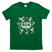 Error Bird 404 Not Found T-Shirt - Irish Green
