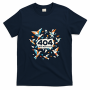 Error Bird 404 Not Found T-Shirt - Navy Blue
