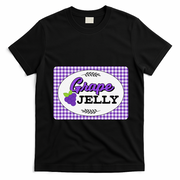Easy Couples Halloween Costumes Grape Jelly Costume T-Shirt - Black