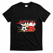 Egypt Country Soccer World 2026 Fan T-Shirt - Black