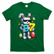Easter Day Bunny Egg 6-7 Meme Gamer T-Shirt - Green