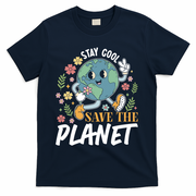 Earth Day Save The Planet T-Shirt - Navy