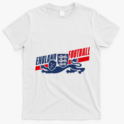 England Football Crest Soccer Apparel For Fans T-Shirt - White