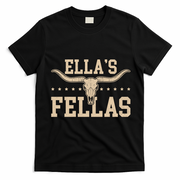 Ella's Fellas Name Gifts Vintage T-Shirt - Black
