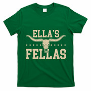 Ella's Fellas Name Gifts Vintage T-Shirt - Irish Green