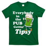 Everybody In The Pub Gettin Tipsy T-Shirt - Green