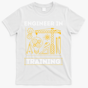Engineer In Training Future Engineer Holding Engineering T-Shirt - White