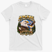 Eagle Jackie Forever Our Queen 2012-2026 RIP Tribute T-Shirt - White
