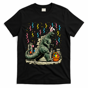 Easter Japanese Monster Bunny Ears Kaiju T-Shirt - Black