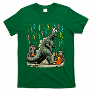 Easter Japanese Monster Bunny Ears Kaiju T-Shirt - Green