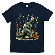 Easter Japanese Monster Bunny Ears Kaiju T-Shirt - Navy