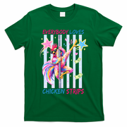 Everybody Loves Chicken Strips T-Shirt - Irish Green