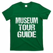 Easy Museum Tour Guide Costume Halloween Outfit T-Shirt - Irish Green