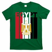 Egyptian Pride Flag National Emblem  T-Shirt - Irish Green