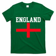 England Red Cross Flag T-Shirt - Irish Green