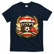 Egypt Soccer 2026 World Champion Spirit Fans T-Shirt - Navy Blue