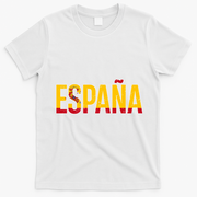 España Spanish Culture Spain Soccer T-Shirt - White