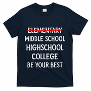 Elementary School Graduation 6th Grade Graduate T-Shirt - Navy