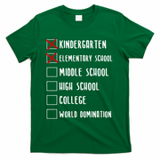 Elementary School Graduation Middle School T-Shirt - Green