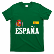 Espana Spain National Heritage Coat Of Arms T-Shirt - Irish Green