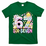 Easter Six Seven 67 Meme Cute 6-7 Funny T-Shirt - Green