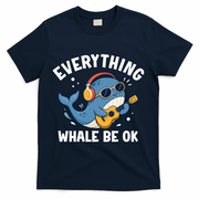 Everything Whale Be OK T-Shirt - Navy