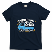 Everything Will Be O-Kei Truck T-Shirt - Navy Blue