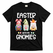 Easter With My Gnomies Egg Hunt Matching T-Shirt - Black