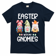 Easter With My Gnomies Egg Hunt Matching T-Shirt - Navy