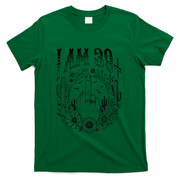 Funny 40th Birthday I Am 39 Plus 1 Middle Finger 39+1 Im 40 T-Shirt - Green