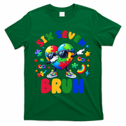 Funny 67 Puzzle Dab Autism Awareness 6 7 Six Seven T-Shirt - Green