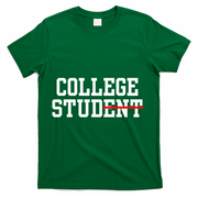 Funny College Apparel Gift T-Shirt - Green