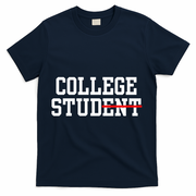 Funny College Apparel Gift T-Shirt - Navy