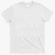 Funny College Freshman Graduate T-Shirt - White