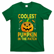 Funny Coolest Pumpkin In The Patch Funny Halloween T-Shirt - Irish Green